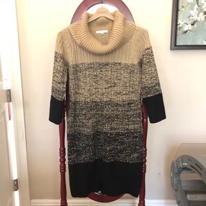 NWOT STUDIO 1 Women’s Cable Knit Sweater Dress